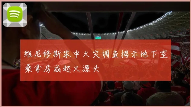 维尼修斯家中火灾调查揭示地下室桑拿房成起火源头